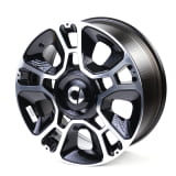 Llantas de 19 pulgadas originales smart #5 HY11 de radios cruzados torneadas brillo
