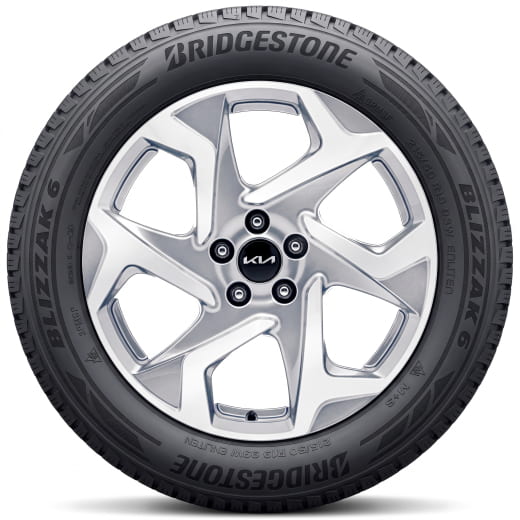 Ruedas de invierno de 19 pulgadas Kia EV4 Gisa llantas plateadas de 6 radios | WTEV4921550HIGI/BRGI-K