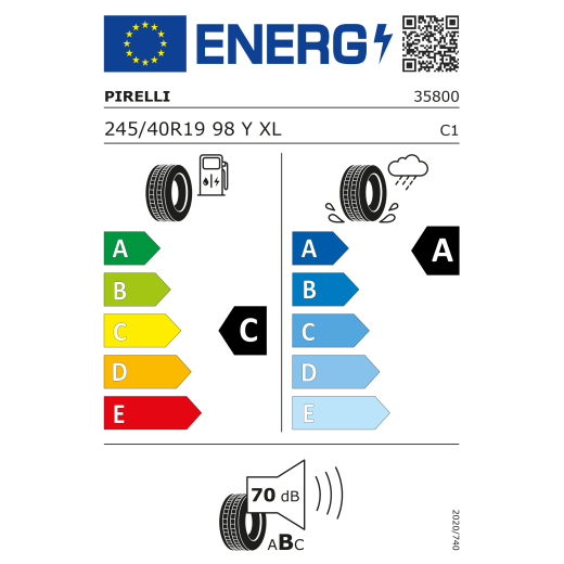 Ruedas de verano 19 pulgadas Mercedes-Benz Clase E 213 5 radios dobles | A2384010300/0400-7X23-Pirelli