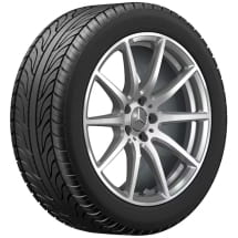 19 Zoll Felgen AMG GT 43 C192 10-Speichen titangrau | A2324011700/A1924010200 7X21-C192