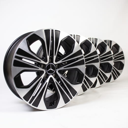 19 Zoll Felgen E-Klasse S214 T-Modell schwarz 5-Speichen Original Mercedes-Benz | A2144012300/2400 7X23-S214