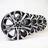 19 Zoll Felgen Satz 5-Triple-Speichen GLC SUV X254 schwarz glanzgedreht Original Mercedes-Benz