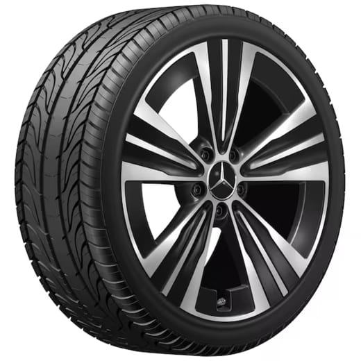 19 Zoll Felgen Satz CLA C174 5-Loch Aero schwarz | A1744010600/0800 7X23