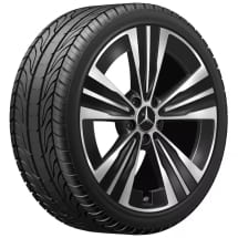 19 Zoll Felgen Satz CLA C174 5-Loch Aero schwarz | A1744010600/0800 7X23