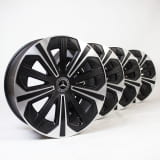 19 Zoll Felgen Satz E-Klasse W214 Limousine schwarz 5-Speichen Design Original Mercedes-Benz