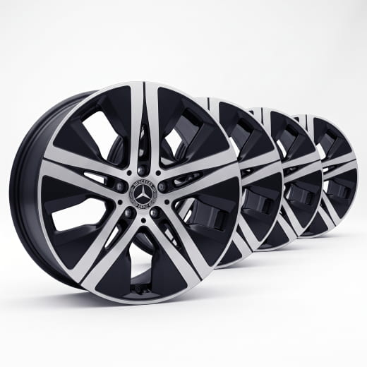 19 Zoll GLE V167 5-Loch Felgen Satz Original Mercedes-Benz | A1674011900-7X23