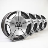 19 Zoll Felgen Satz S-Klasse Maybach Z223 5-Loch schwarz glanzgedreht Original Mercedes-Benz