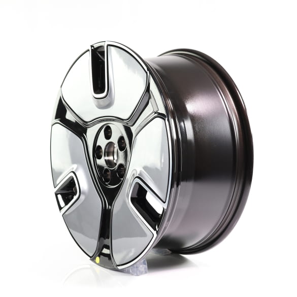 19 Zoll Felgen Satz Smart ONE #1 HX-11 schwarz mit Aero-Element Original Smart | QAP8891568379/8891684855G97