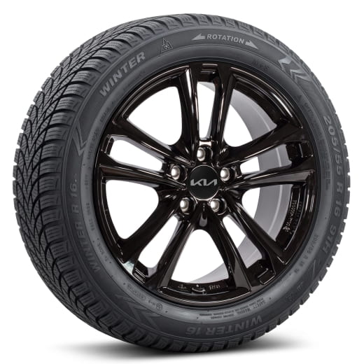 19 Zoll Winterräder Kia Sorento MQ4 5-Doppel-Speichen Tarvos Schwarz | WTMQ4923555BKTB/PBTB