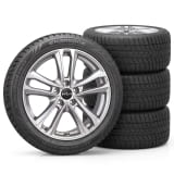 19 Zoll Winterräder Kia Sportage NQ5 5-Doppel-Speichen Tarvos Silber