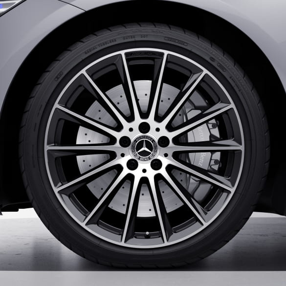 20 inch AMG rim set S-Class W223/V223 multi-spokes black genuine Mercedes-Benz