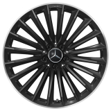 20 inch AMG velgen set GLC Coupé Hybrid C254 zwart veelspaaks origineel Mercedes-AMG