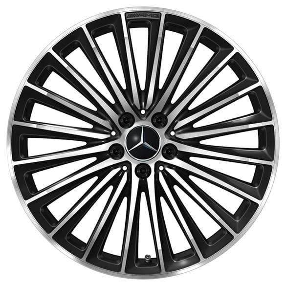 20 inch AMG velgen set GLC X254 meervoudige spaken origineel Mercedes-AMG