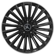 20 inch AMG velgenset GLC Coupé C254 zwart meerspaaks | A2544010800 7X72-C254