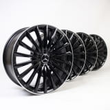 20 inch AMG velgenset GLC Coupé C254 zwart meerspaaks Origineel Mercedes-AMG