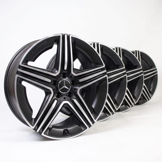 20 inch AMG velgenset GLC Coupé Hybrid C254 zwart Original | A2544010600/0700 7X23-C254