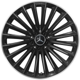 20 inch AMG velgenset GLC X254 SUV hybrid zwart multi-spaak Original Mercedes-AMG