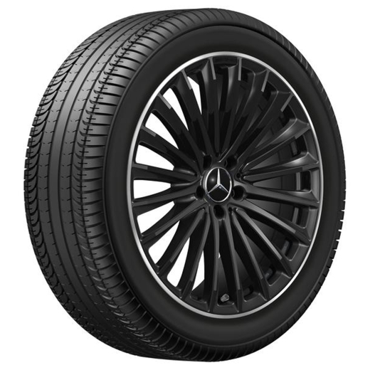 20 inch AMG velgenset GLC X254 SUV hybrid zwart multi-spaak | A2544010800/-0900 7X72-X254