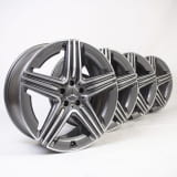 20 inch AMG velgenset GLC X254 tantaalgrijs 5-dubbelspaaks origineel Mercedes-AMG