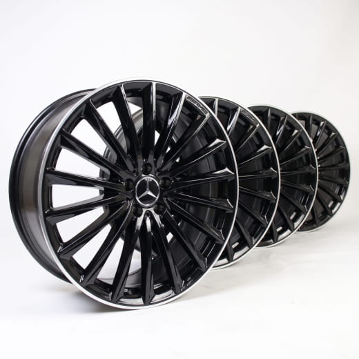 20-inch AMG wheels GLC Coupe Hybrid C254 black multi-spoke Genuine | A2544010800/-0900 7X72-C254