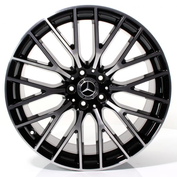 20 inch rim set S-Class W223/V223 Y-spokes black high-sheen genuine Mercedes-Benz