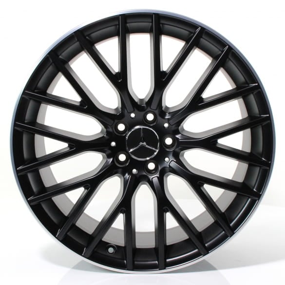 20 inch rim set S-Class W223/V223 Y-spokes black matt genuine Mercedes-Benz