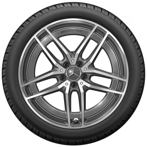 20 inch velgen AMG GT 43 C192 5-dubbele-spaken tantalgrau | A2324012100/A1924010400 7Y51-C192