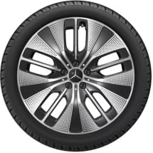 20 inch velgen EQE Limousine V295 multi-spaaks Origineel Mer | A2954011700 9Y73-Set