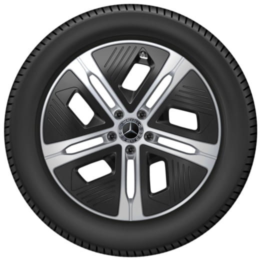 20 inch velgen EQS SUV X296 vanadiumzilver Origineel – Merch | A2964010400 7X45-X296