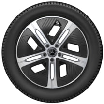 20 inch velgen EQS SUV X296 vanadiumzilver Origineel – Merch | A2964010400 7X45-X296