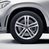 20 inch velgenset GLE V167 5-dubbele spaak velg zilver Origineel Mercedes-Benz