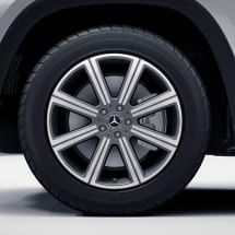 20 inch GLS X167 velgen himalaya grijs 8-spaaks | A16740109007X21-B