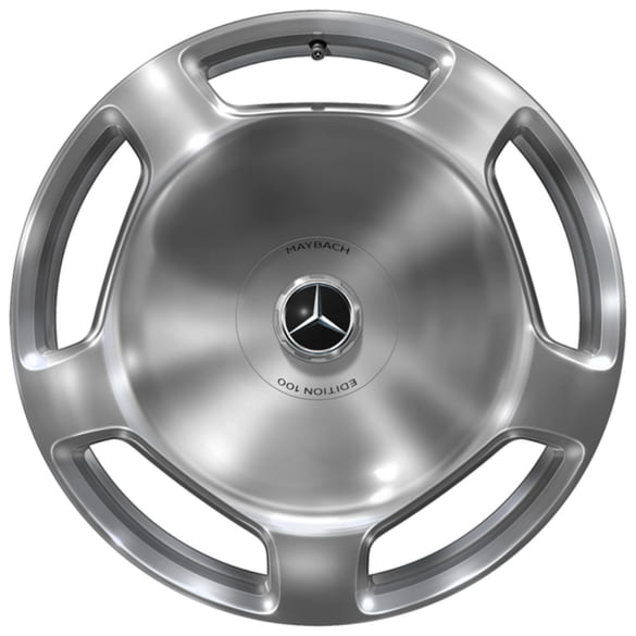 20 inch velgenset S-Klasse Maybach Z223 dark platina glans 5-gaten Original Mercedes-Benz