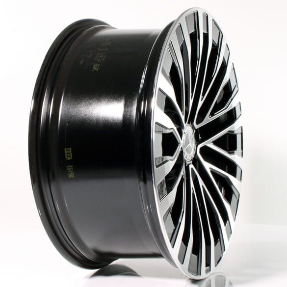 20 inch velgenset S-Klasse 223 10-dubbele-spaken zwart Remer | A2234013700-7X23