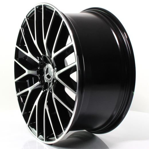 20 inch velgenset S-Klasse W223 Y-spaken zwart glanzend | Mk | A22340138/39007X23