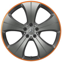 20 inch rims GLA H247 5-spoke-wheel genuine Mercedes-Benz | A2474013700 7Y06-B