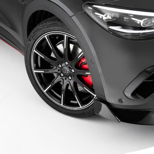 20 inch winter wheels BRABUS smart #3 HC11 Monoblock Z black | Z12-800-48-Conti