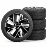 20 inch winter wheels Kia EV6 CV Aero diamond black gloss