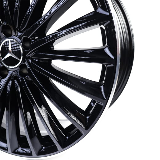 Set di cerchi AMG da 20 pollici GLC Coupé C254 nero multirazze | A2544010800 7X72-C254