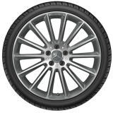 Set di cerchi AMG da 20 pollici E-Klasse 238 multirazze grigio titanio Original Mercedes-Benz