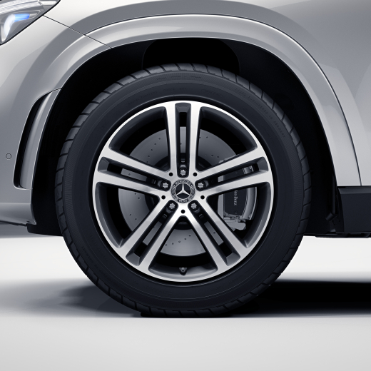 Cerchi GLE V167 a 5 doppie razze da 20 pollici Originale Mercedes-Benz | A16740124/2500-7X69-V167