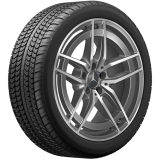 Roues hiver AMG 20 pouces SL R232 gris tantale à 5 doubles branches Original Mercedes-AMG