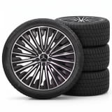 Roues hiver AMG 20 pouces Classe E W214 S214 noires multibranches originales Mercedes-Benz Conti
