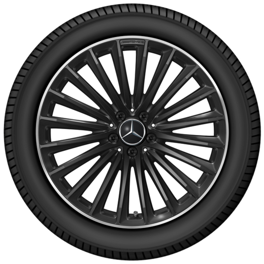 Jeu de jantes AMG 20 pouces GLC X254 SUV hybride noir multibranches | A2544010800/-0900 7X72-X254