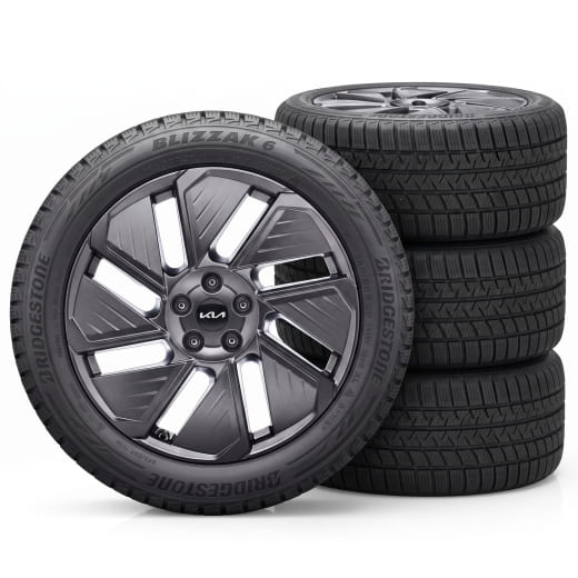 Pneus hiver 20 pouces Kia EV9 AE Aero noir poli Kia d'origine | WTEV92026550BRDD-K