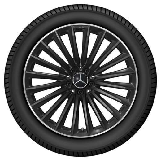 Juego de llantas AMG de 20 pulgadas GLC Coupé C254 negro multirradio | A2544010800 7X72-C254