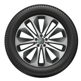 Juego de llantas de 20 pulgadas GLE Coupé C167 gris 10 radios Original Mercedes-Benz