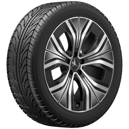 Juego de llantas 20 pulgadas EQE SUV X294 5 radios Aero impreso | A2944010600 9Y73-X294