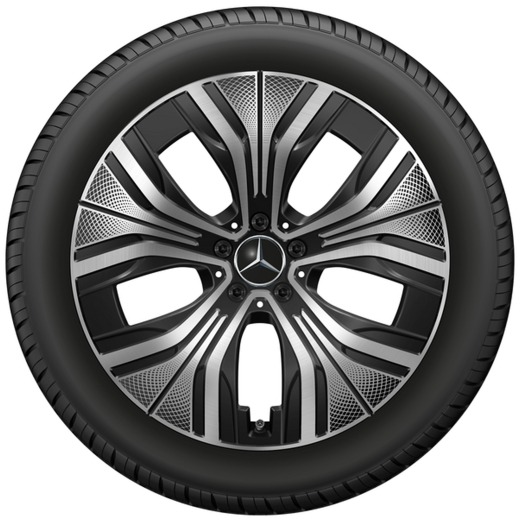 Juego de llantas 20 pulgadas EQE SUV X294 5 radios Aero impreso | A2944010600 9Y73-X294