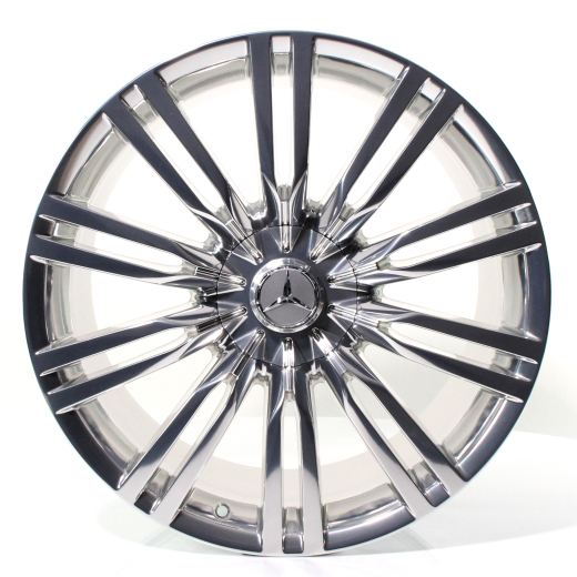 Llantas de 20 pulgadas Clase S 223 de 10 radios dobles, plata, originales Mercedes-Benz | A22340140/4100